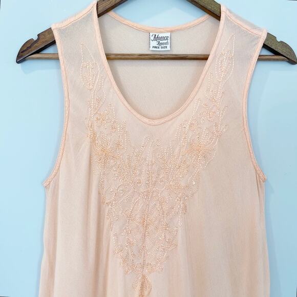 💗 3/$10 💗 Advance Apparels ombre beach cover-up One Size Fits Most EUC - Picture 5 of 12